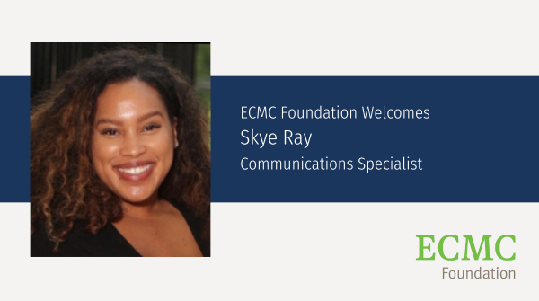 We’re thrilled to welcome <a href="/theskyeray/">Skye Ray</a> to the ECMC Foundation team. As our new Communications Specialist, Skye will advance our mission by supporting all aspects of our communications strategy and amplifying the wonderful work of our grantees and investees. ecmcfoundation.org/who-we-are/sta…