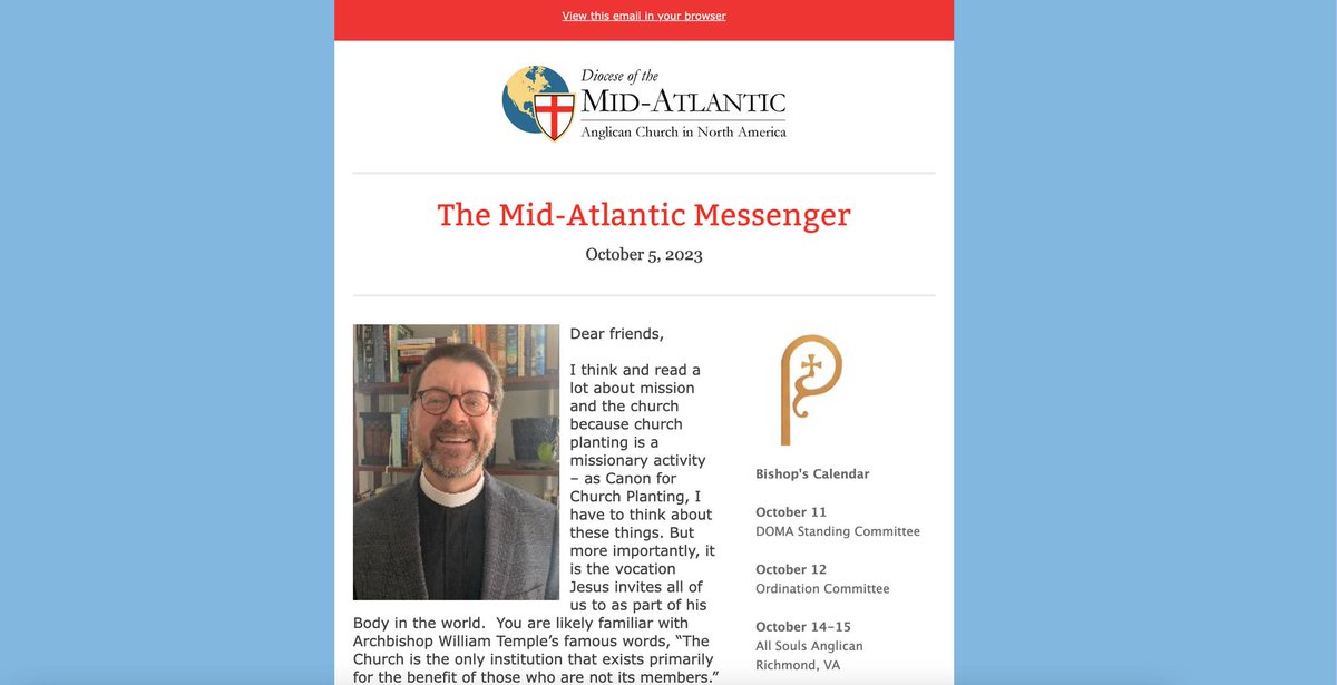 Mid-Atlantic Diocese tweet media