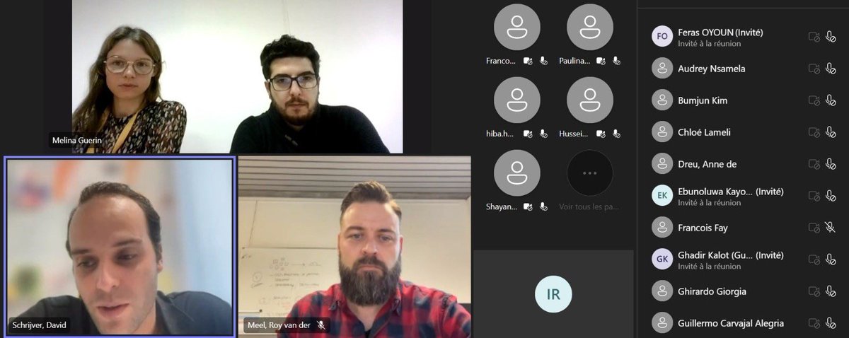 Many thanks to Dr. Roy van der Meel <a href="/rvdmnanomeds/">Roy van der Meel</a>  and David Schrijver <a href="/dvds94/">David Schrijver</a>  for the exciting talks about the role of #nanotechnology in #immunomodulation. Looking forward to seeing your published work that was discussed today 👏👏