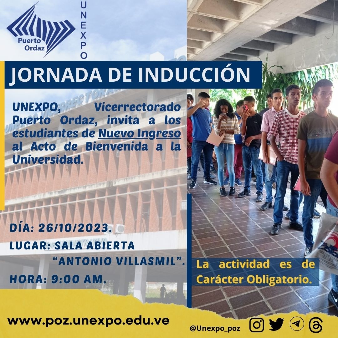 unexpo_poz's tweet photo. Modificación de fecha https://t.co/2W6gV9pND7