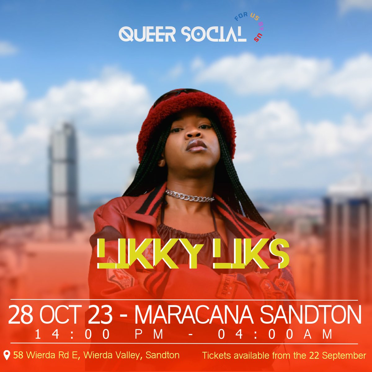 First part of Our Line up is ready and we going big 😀😀😀😀

28 OCTOBER 23- MARACANA SANDTON

Tickets: quicket.co.za/events/235280-…