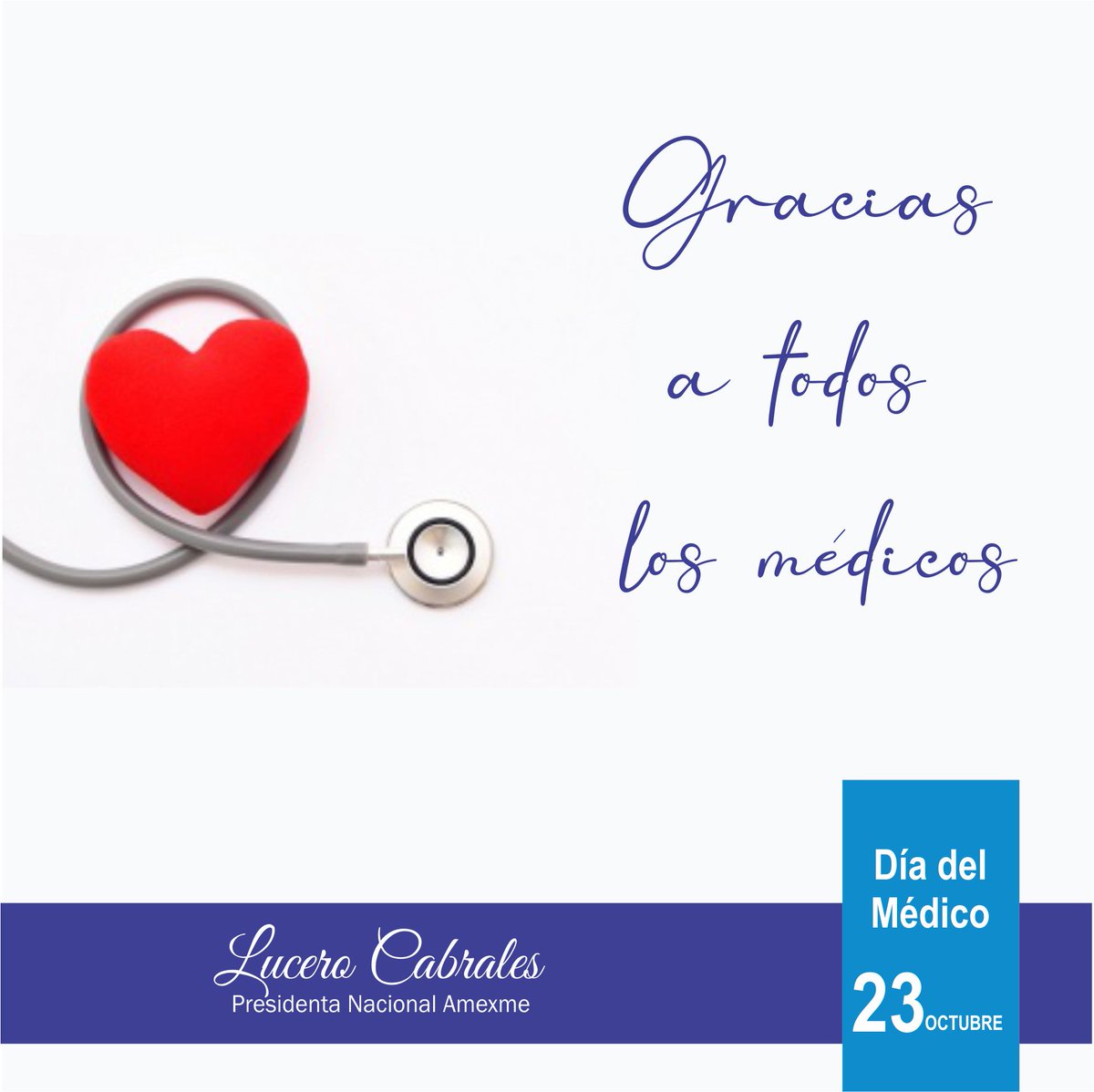 🧑‍⚕️Hoy es el día del médico, por ello agradezco y reconozco la importante labor que realizan con vocación, amor y paciencia, en el cuidado de todos los que acudimos a ustedes, para recuperar nuestra salud.
¡¡Muchas felicidades a todos los médicos!!
¡Gracias!!📷
#diadelmédico