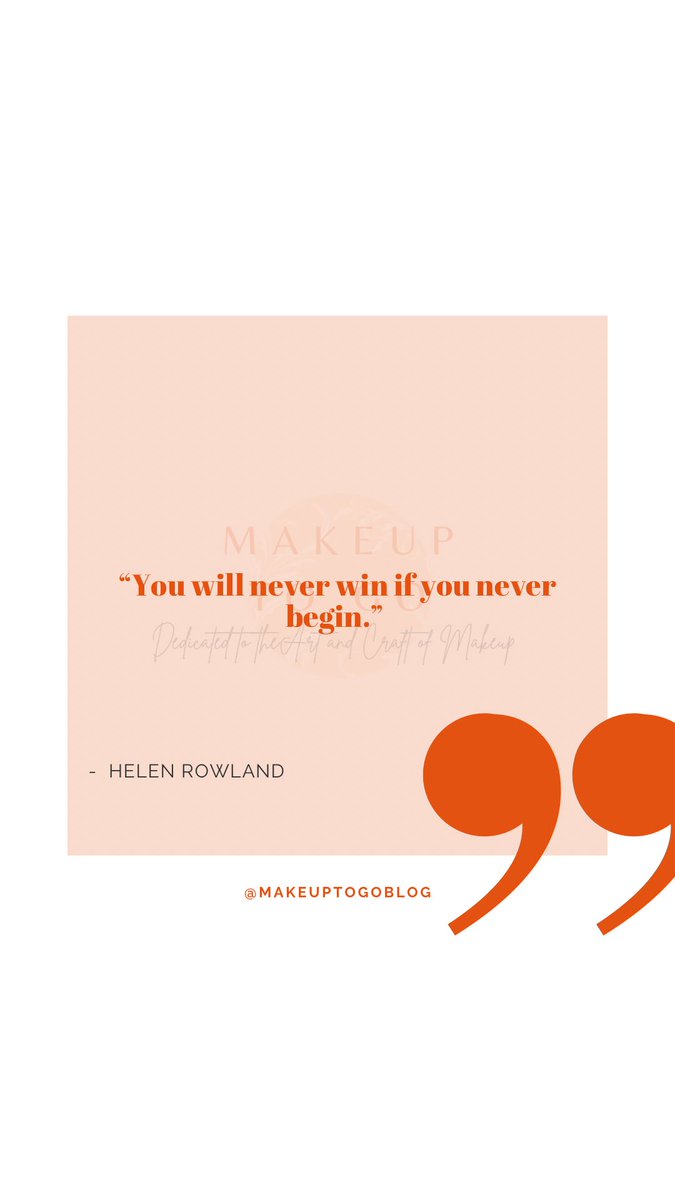 makeuptogo's tweet image. I Post These weekly on my Instagram account but I think I will start posting them here to keep this account active. #mondaymotivation