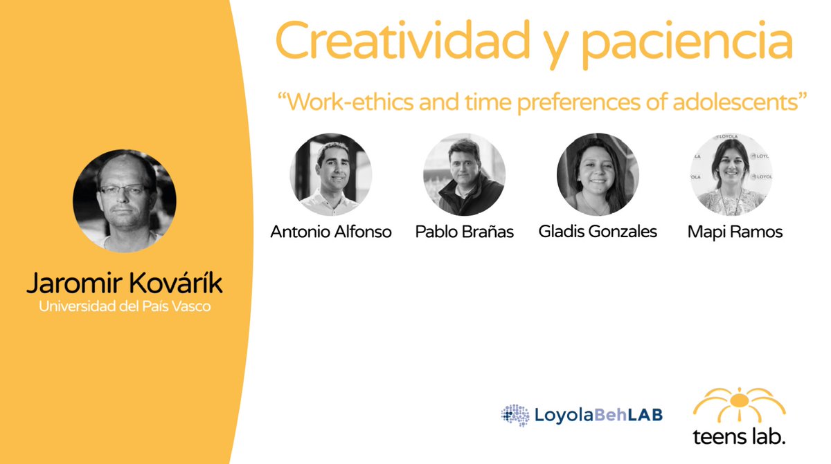 LoyolaResearch's tweet photo. "Los alumnos pacientes proponen respuestas más originales que incluso la #IA, mostrando además mayor esfuerzo, diligencia y buen hacer" Jaromir Kovárík de @upvehu presenta este estudio realizado con investigadores de @LoyolaAnd #TeensLab https://t.co/h9rdRE5fCM