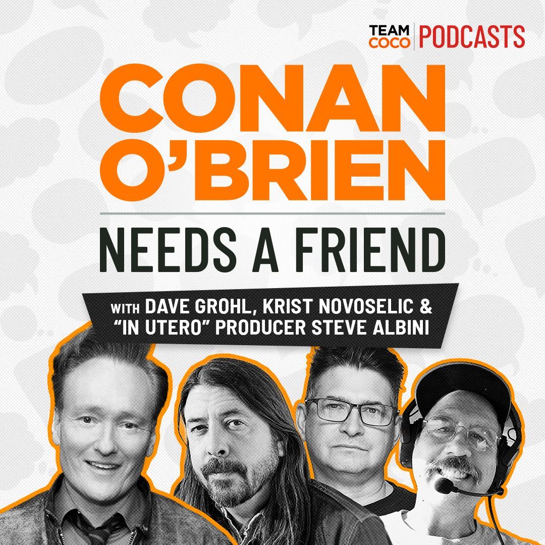 To celebrate the 30th anniversary of Nirvana's 'In Utero', I talked to Dave Grohl, Krist Novoselic, & producer Steve Albini about prank calling Gene Simmons, lighting fires, and being the #1 band in the world. Listen here: apple.co/TeamCoco