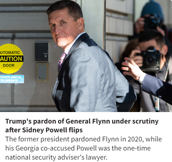 In 2020, we filed a motion to challenge the former president's pardon of Michael Flynn as self-dealing and unconstitutional.

Prosecutors must look into the extent to which Trump's grant of clemency was made for his own narrow self-interest. ow.ly/ctV950PZNLR