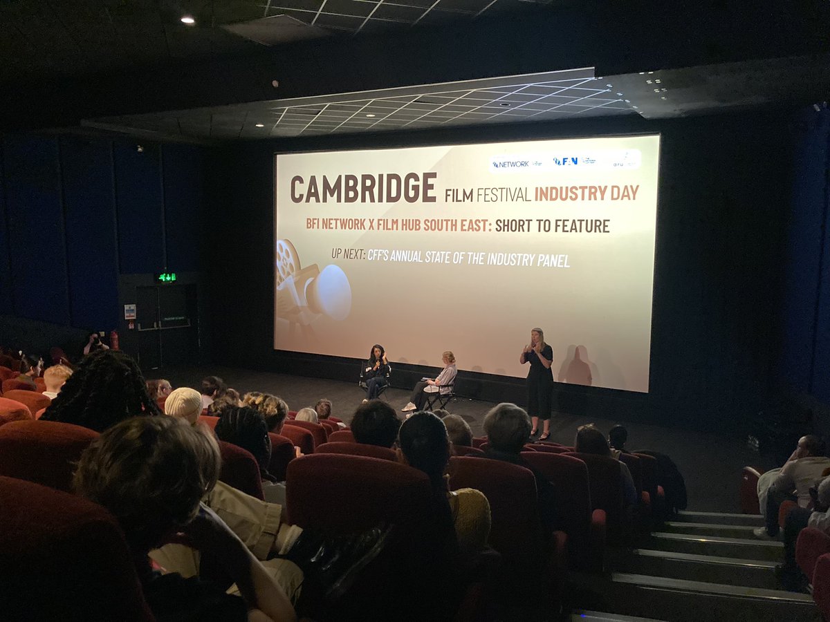 networkfhse's tweet photo. Amazing turn out today @camfilmfest Thank you to all the filmmakers, panelist’s and speakers. https://t.co/qBICGaYTgo