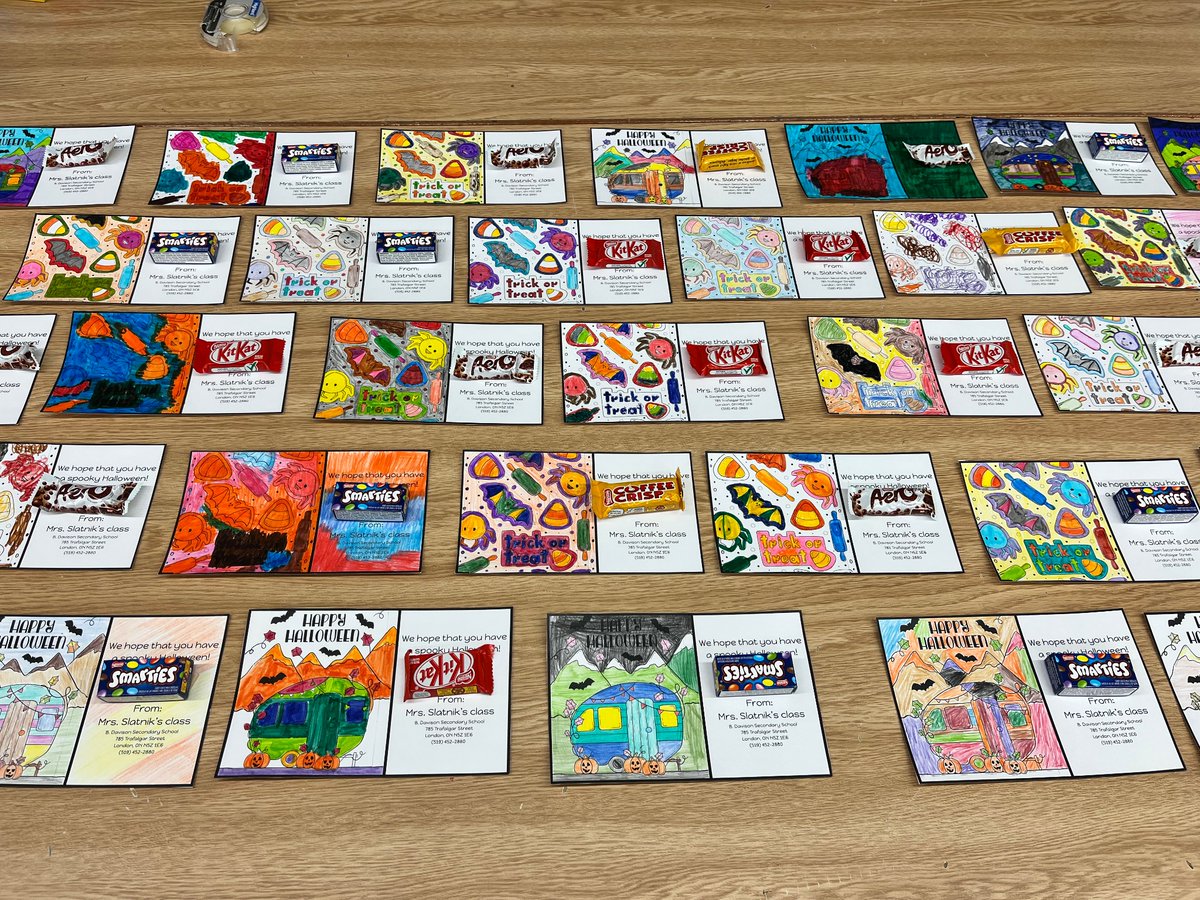 B. Davison Library (@bdavisonlibrary) on Twitter photo Mrs. Slatnik’s class has been busy working on creating Halloween postcards for seniors in our community. Some luck seniors from the Hamilton Road Senior Center will be receiving these beautiful postcards and treats this week. <a href="/tvdsb/">Thames Valley DSB</a> <a href="/renee_shave/">Renee Shave</a> <a href="/KindnessLDNONT/">Kindness Matters</a> Mrs. Slatnik’s class has been busy working on creating Halloween postcards for seniors in our community. Some luck seniors from the Hamilton Road Senior Center will be receiving these beautiful postcards and treats this week. <a href="/tvdsb/">Thames Valley DSB</a> <a href="/renee_shave/">Renee Shave</a> <a href="/KindnessLDNONT/">Kindness Matters</a>