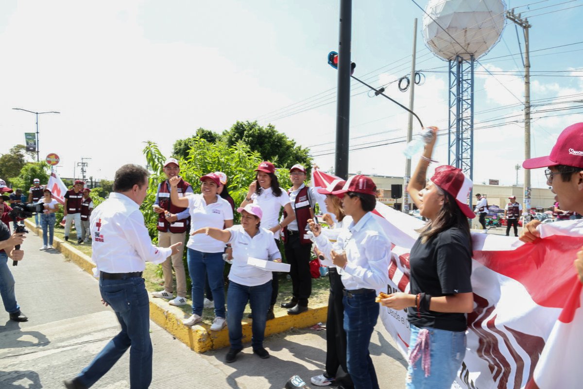 Ayer en la activación de nuestro movimiento social, encabezado por <a href="/NachoMierV/">Ignacio Mier Velazco</a>  , promotor comunitario del IMT, participaron miles de poblanas y poblanos libres comprometidos con la transformación.

Aquí les compartimos algunas imágenes de la 11 Sur y el Mercado Independencia.