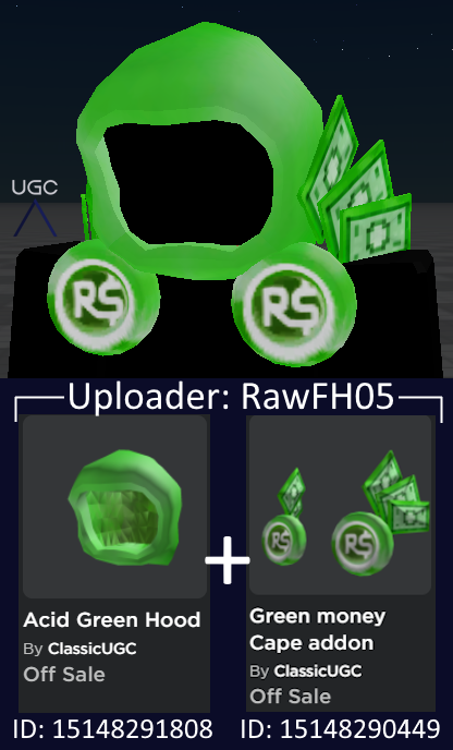 Peak” UGC on X: UGC creator RawFH05 uploaded a 1:1 copy of the limited Dominus  Pittacium retextured in Robux instead of Tix. #Roblox #RobloxUGC   / X