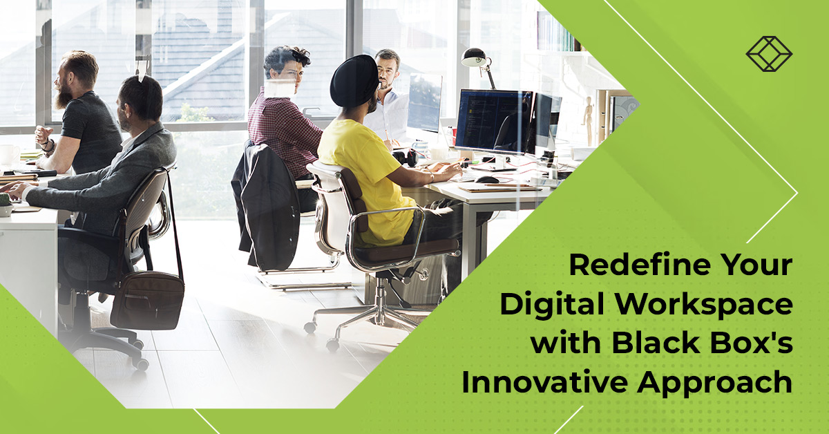 graceveneklasen's tweet image. Transform your #workspace with #BlackBoxSolutions! We offer personalized solutions, the right platform, and tools to excel, all focused on enhancing #CX. Join us for a more responsive, productive #digitalworkplace. bit.ly/3SaB0Ic