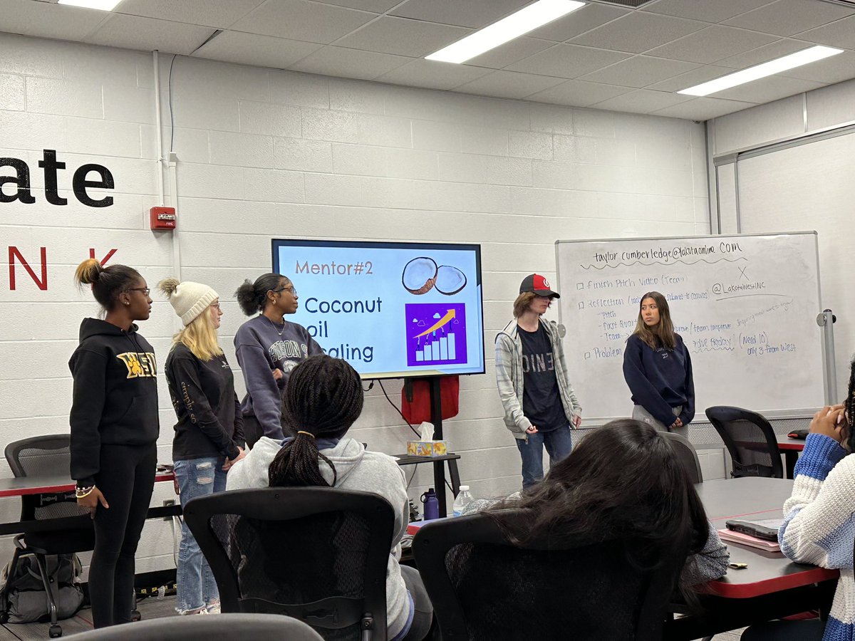 LakotaWestINC's tweet photo. Unit 2 Sharebacks✅
Not Pitch-perfect yet, but growing and sharpening several skills. Very excited for the future of our teams! https://t.co/88XC6KANNl
