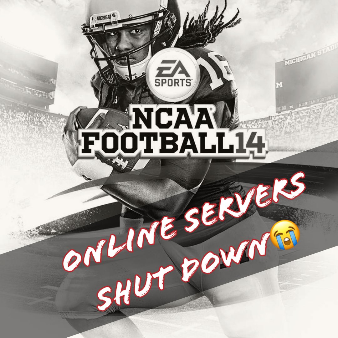 It is with a heavy heart that I make this post… Last week, EA did something to the NCAA 14 servers and most of us can’t connect to our online dynasties (with no word of a fix)😖We all knew this day was coming - we just weren’t prepared😭