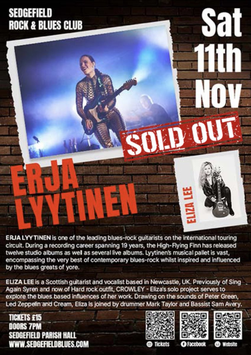 Joe Reid: Drummer (@jreiddrummer) on Twitter photo NEXT MONTH! π€
Iβm drumming for ELIZA LEE! Supporting <a href="/erjalyytinen/">Erja Lyytinen</a> on November 11th at Sedgefield Rock and Blues Club!
This show is going to be MEGA!
SOLD OUT! π«π¨
#gig #livemusic #erjalyytinen #elizalee #singersongwriter #drummer #drumming NEXT MONTH! π€
Iβm drumming for ELIZA LEE! Supporting <a href="/erjalyytinen/">Erja Lyytinen</a> on November 11th at Sedgefield Rock and Blues Club!
This show is going to be MEGA!
SOLD OUT! π«π¨
#gig #livemusic #erjalyytinen #elizalee #singersongwriter #drummer #drumming