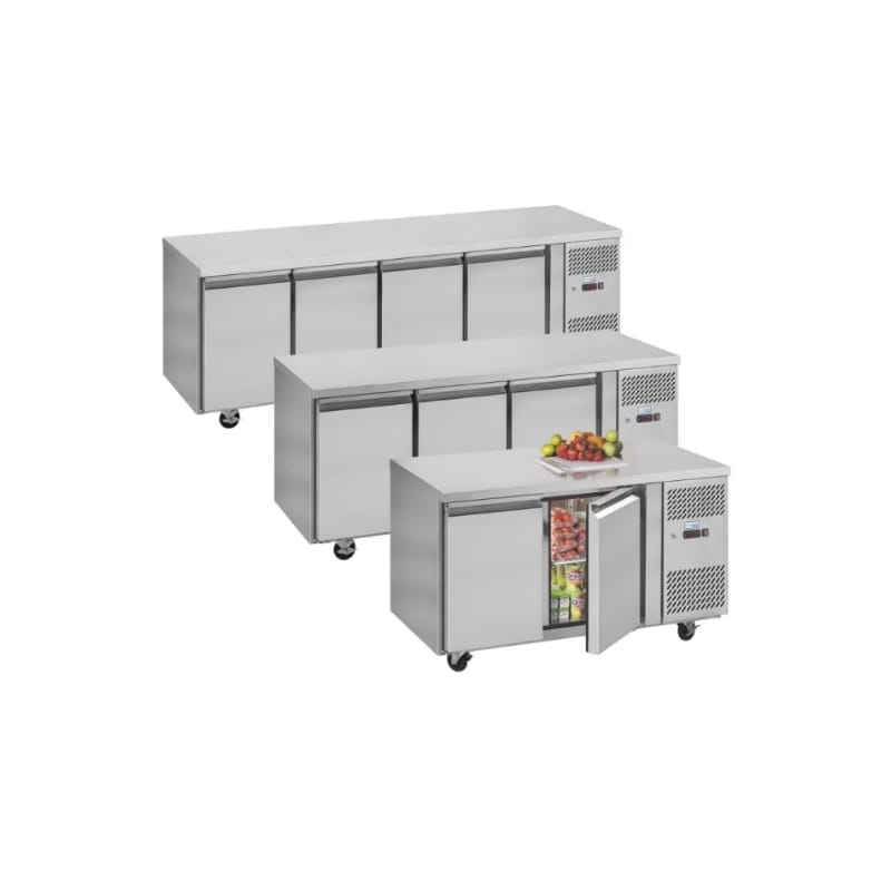 Caterboss1's tweet image. Interlevin PH Range Salad Prep Counter Fridge 
The Interlevin ESA Range Gastronorm Saladette Counter is a prep counter that includes a lift able lid which reveals the gastronorm pans underneath. 

zurl.co/Okci 

#Interlevin #PHrange #Prepcounter #Fridge