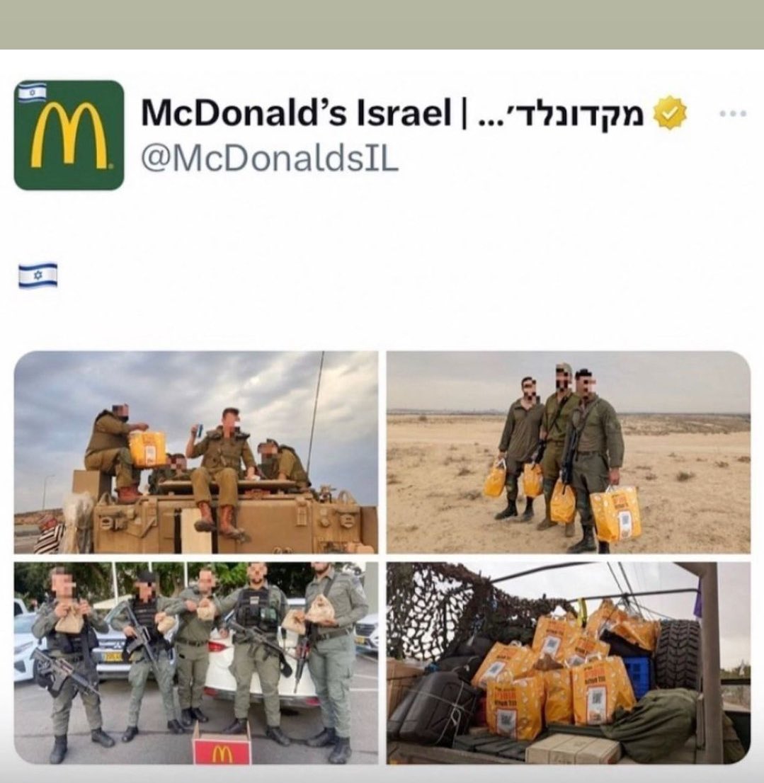 mosquesty's tweet photo. Say bismillah and start boycott #GenocideSupporters https://t.co/UHjMfTSdxj
