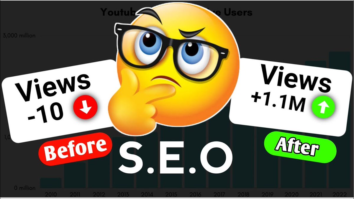 How to professionally SEO YouTube videos and increase views?
Read More: linkedin.com/posts/md-piash…

#YouTubeSEO #ContentCreators #VideoMarketing #DigitalMarketing #YouTubeTips #BoostYourViews #ContentOptimization #YouTubeSuccess #OnlineVisibility #SEOExperts 🚀✨