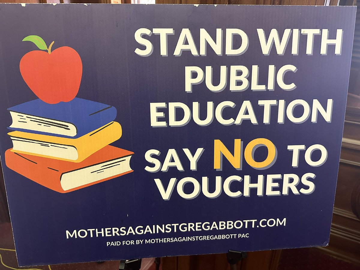 There is a reason <a href="/GregAbbott_TX/">Greg Abbott</a>’s &amp; <a href="/BetsyDeVos/">Betsy DeVos</a>’ Texas voucher scam is going nowhere:

You.

Parents, teachers, superintendents, Pastors, faith and business and community leaders.

Common citizens advocating for God’s Common Good.

#txlege House is listening!

#novouchers! #txed
