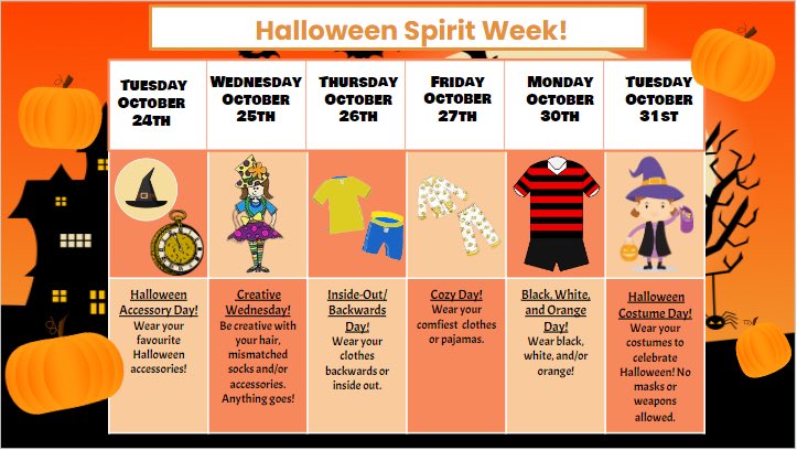 Holy Family Stars! Tomorrow we begin our Halloween Spirit Week! Looking forward to seeing all the wonderful school spirit! #studentparliament #halloween2023 <a href="/HOFAM_DPCDSB/">Holy Family DPCDSB</a>