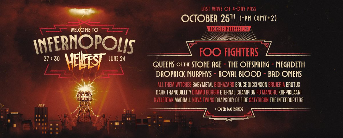 ChansonAddition's tweet photo. #Hellfest #HF #HellfestOpenAir
#Infernopolis https://t.co/YBzTcB6x3H