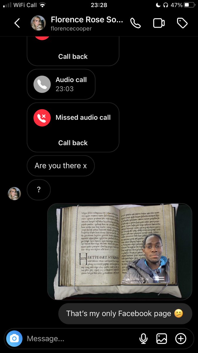 _KinRich's tweet image. My response when someone tried hacking my Facebook account