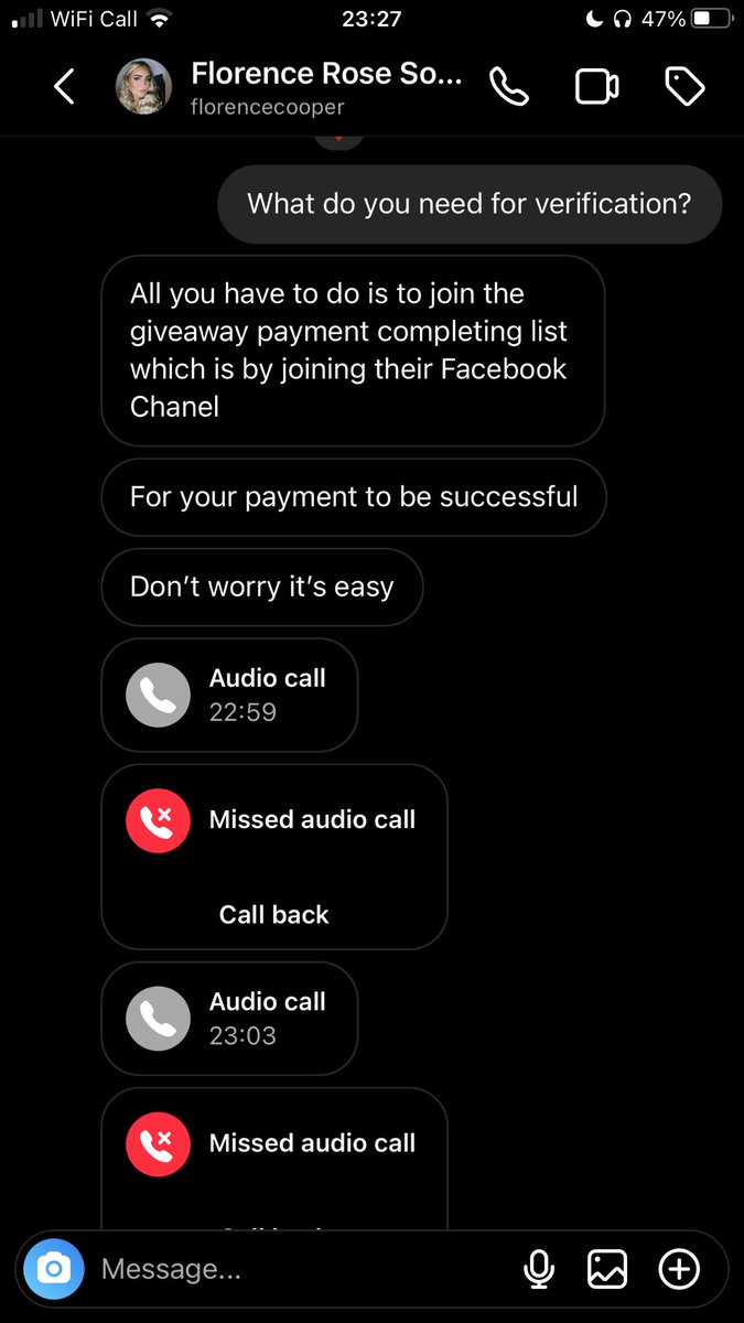 _KinRich's tweet image. My response when someone tried hacking my Facebook account