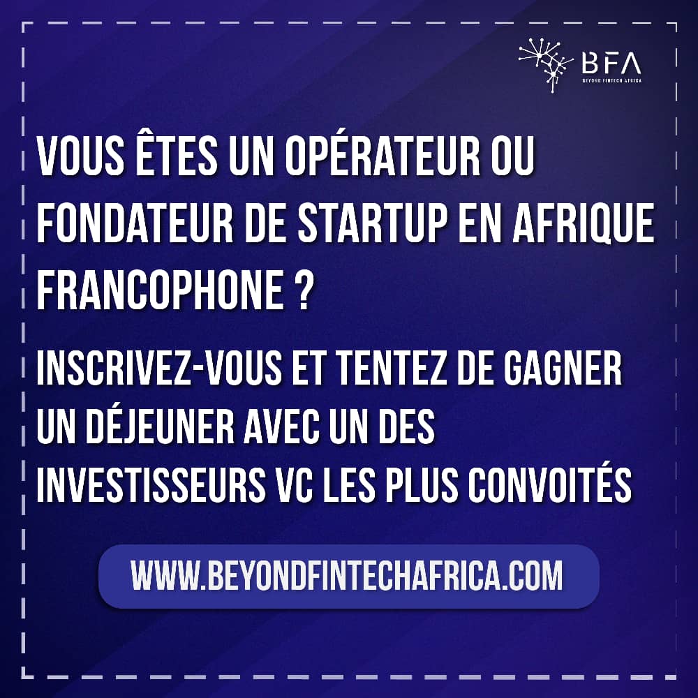 beyond_fintech's tweet photo. Vous êtes un opérateur ou fondateur de startup en Afrique francophone ?

Rejoignez BFA pour plus d'opportunités !

Inscrivez vous sur notre site  : https://t.co/p7TxCzpiQO

 #Africa #technologie #entrepreneurship #investment #Beyondfintechafrica #AfricaTech #AfroTech #Fintech https://t.co/0Ex2Gvy50b