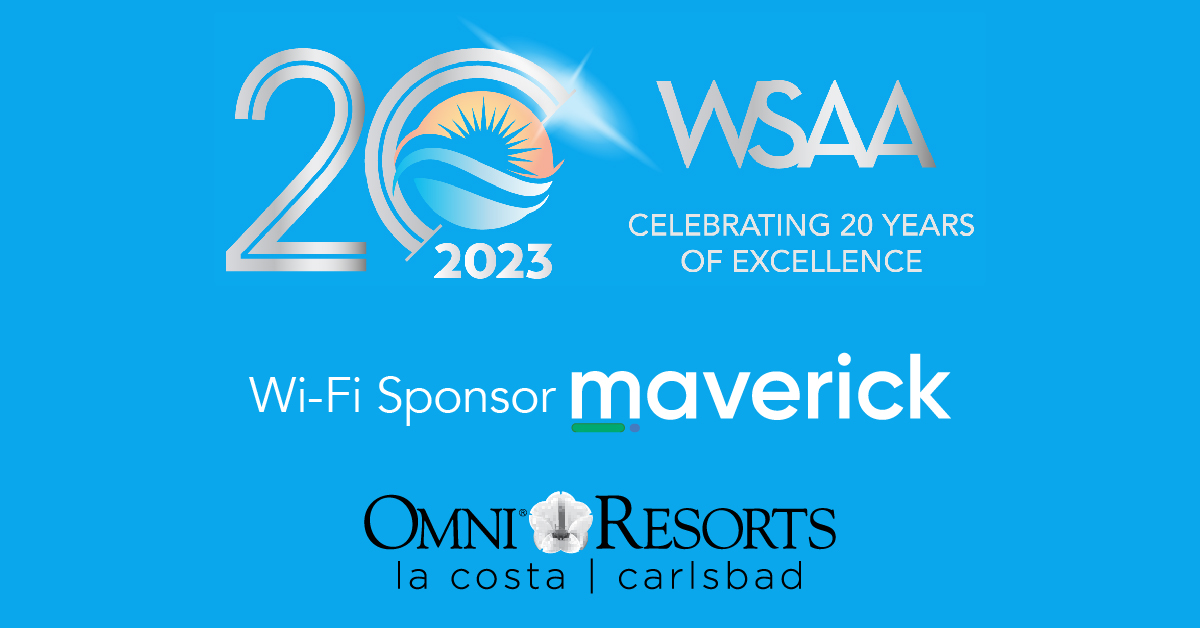 The final countdown begins! We're just 10 days away from the start of #WSAA2023. Many thanks to Maverick Payments for sponsoring conference Wi-Fi service for everyone to use. #Payments #MerchantServices #MerchantAccount
