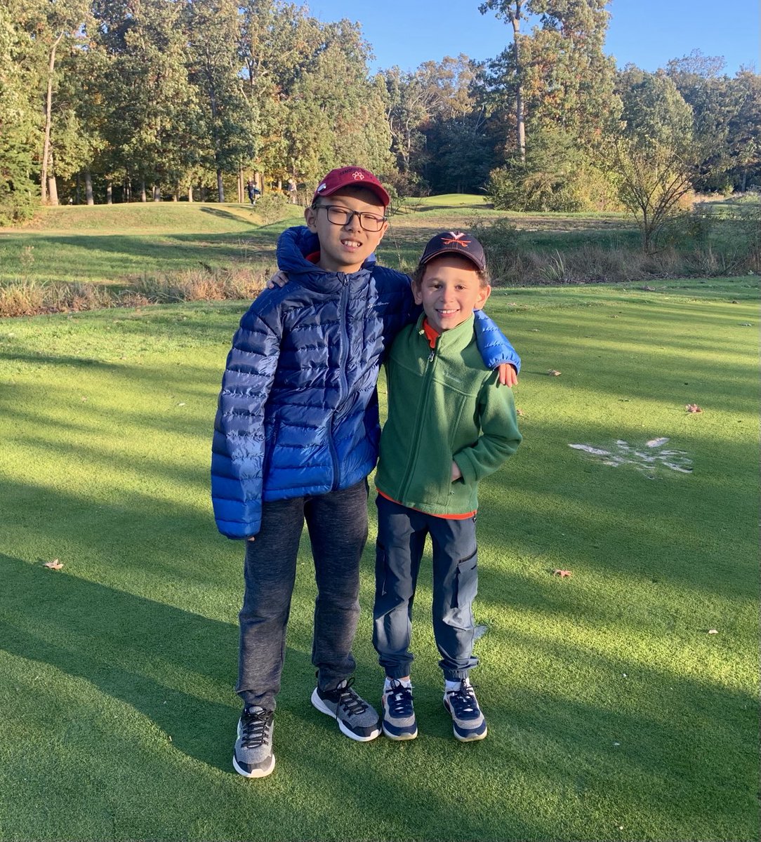 Operation 36 Golf

Congratulations to Josiah (left) on  making his first birdie as a new golfer! And to Alex (right) on scoring 3 under par in his last 4 holes with 2 birdies!

#operation36 #juniorgolf