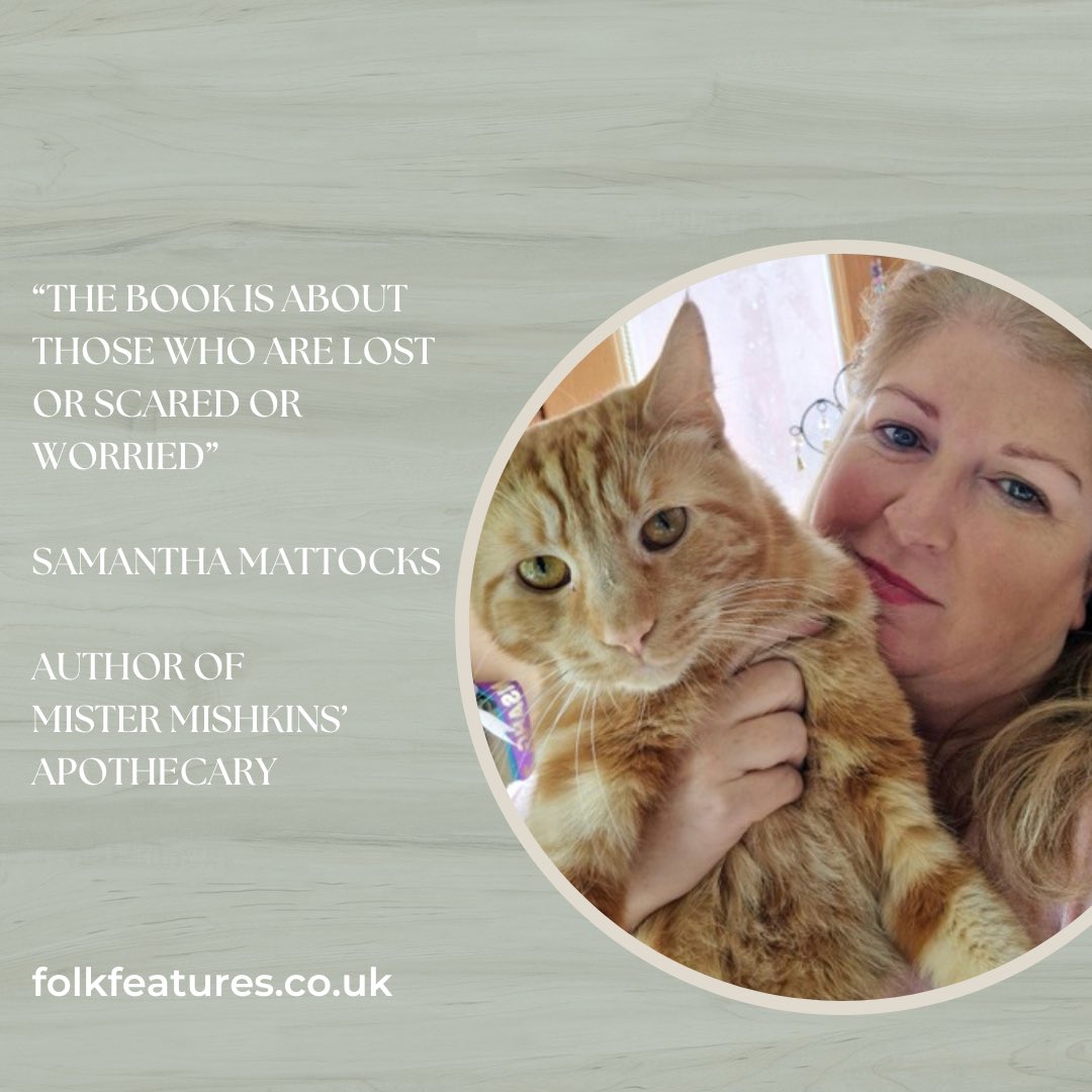 🐈 Meet Mister Mishkins, the inspiration to <a href="/_samanthawrites/">Samantha Mattocks - Author & Journalist</a>’ debut children’s book, Mister Mishkins’ Apothecary!

folkfeatures.co.uk/meet-mister-mi…

#author #books #folkfeatures