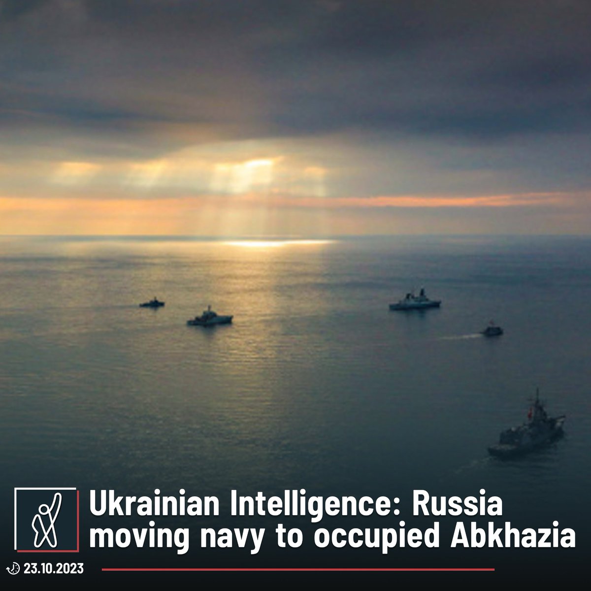 'The occupiers moved part of the military ships from Crimea to Novorossiysk, but the small port there cannot receive the entire Russian Black Sea fleet, so the Kremlin decided to use the occupied territory of Georgia for this purpose,' Ukrainian Military Intelligence @DI_Ukraine…