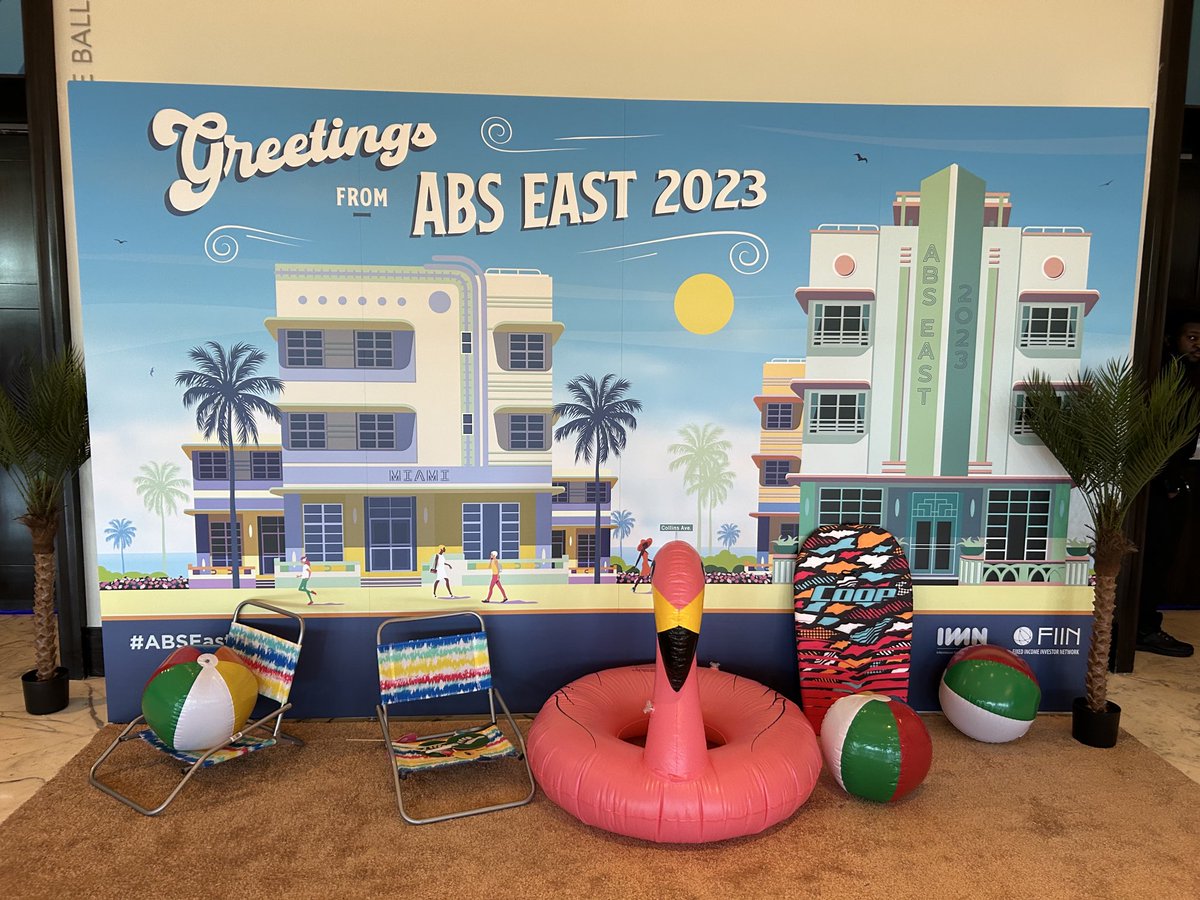 RichardLeong2's tweet image. How is the #securitization market going to end up in 2023? #ABSEast2023 #Miami #StructuredFinance ⁦@ifrtweets⁩