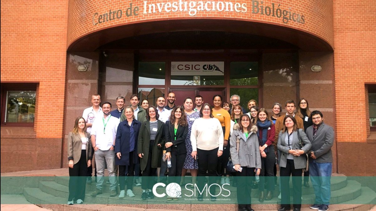 Day 1 of the #CO2SMOS consortium 5th General Assembly meeting hosted by <a href="/CIB_CSIC/">CIB Margarita Salas (CSIC)</a>

Great to see everyone again! 🍃 ♻️⚡️

#phd #chemistry #h2020 #sustainability