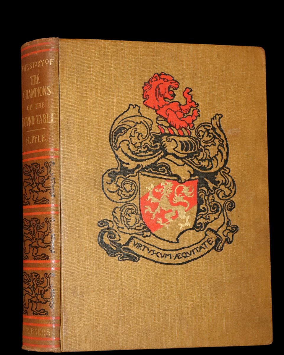 mflibra's tweet photo. 1905 Rare First Edition - King Arthur Tales, THE STORY OF THE CHAMPIONS OF THE ROUND TABLE by Howard Pyle.
https://t.co/bVBGCxuohm
#BookWithASoul #FirstEdition #KingArthur #tales #HowardPyle #illustrated #bookworm #library #bookstore #booknerd #rarebooks #bibliophile https://t.co/RW41ZzSUDq