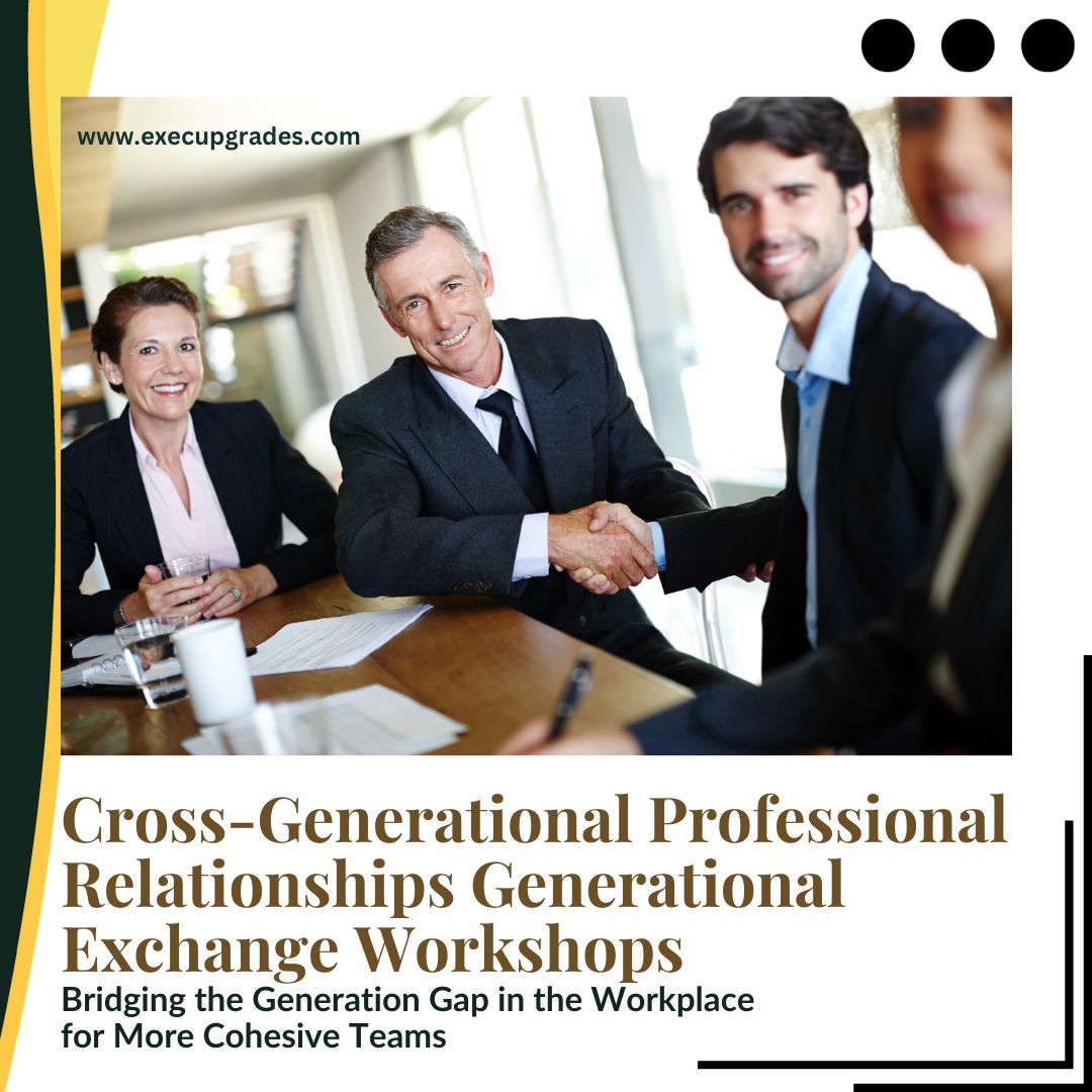 execcareerup's tweet image. 🔄Hosting #GenerationalExchangeWorkshops is a strategy for bridging the #GenerationGap in the workplace and fostering more cohesive teams.🔄🤝

💡So organize #InteractiveWorkshops, and encourage #OpenDialogue that strengthens your team&apos;s cohesion.