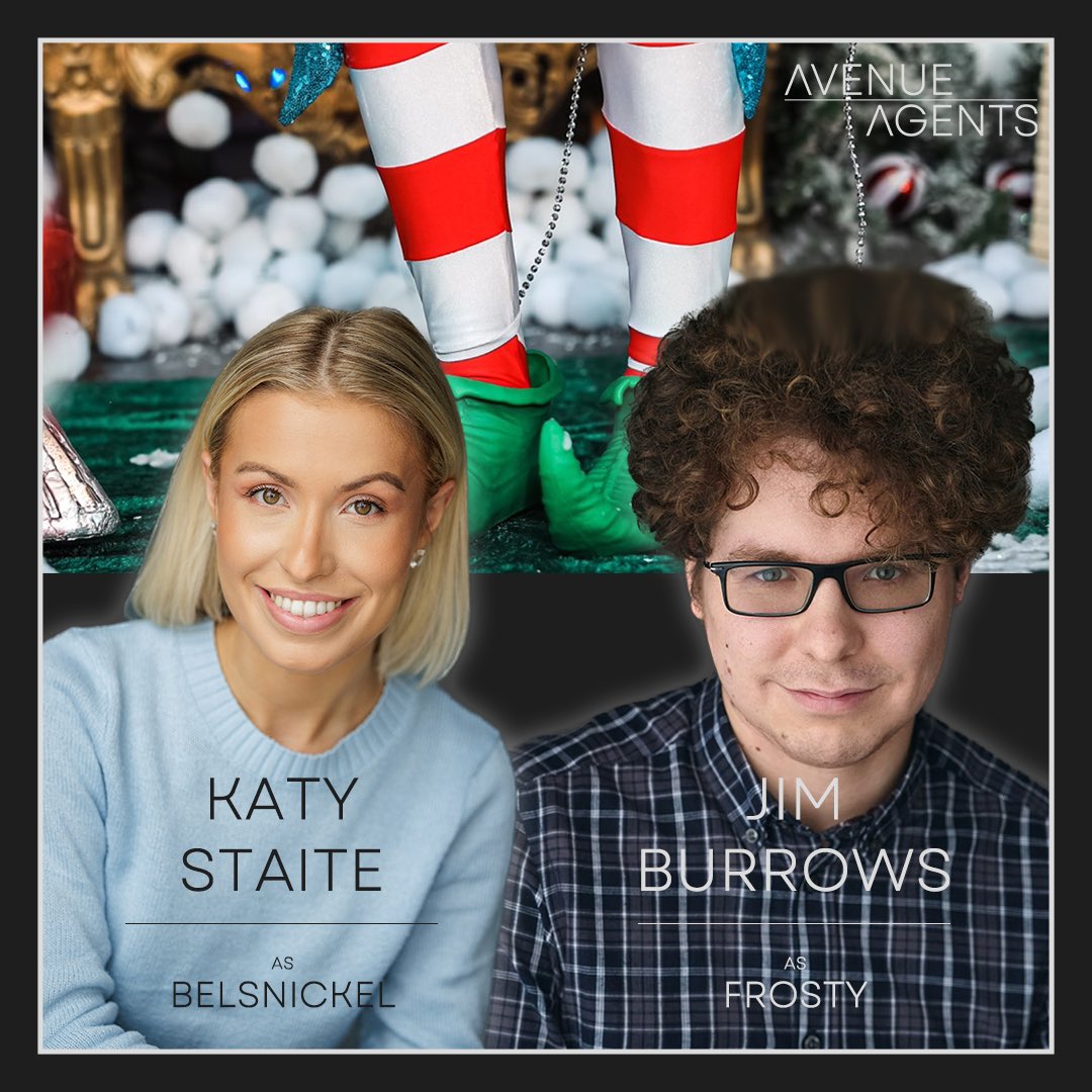 Avenue_Agents's tweet photo. And @JimDBurrows is also starting rehearsals today at @BluestoneWales where he is joined by the brilliant Katy Staite.
Jim and Katy will be playing Frosty and Belsnickel respectively in their production of Claus throughout the festive season!
#KatyStaite
#JimBurrows https://t.co/qLO5m1wY2B