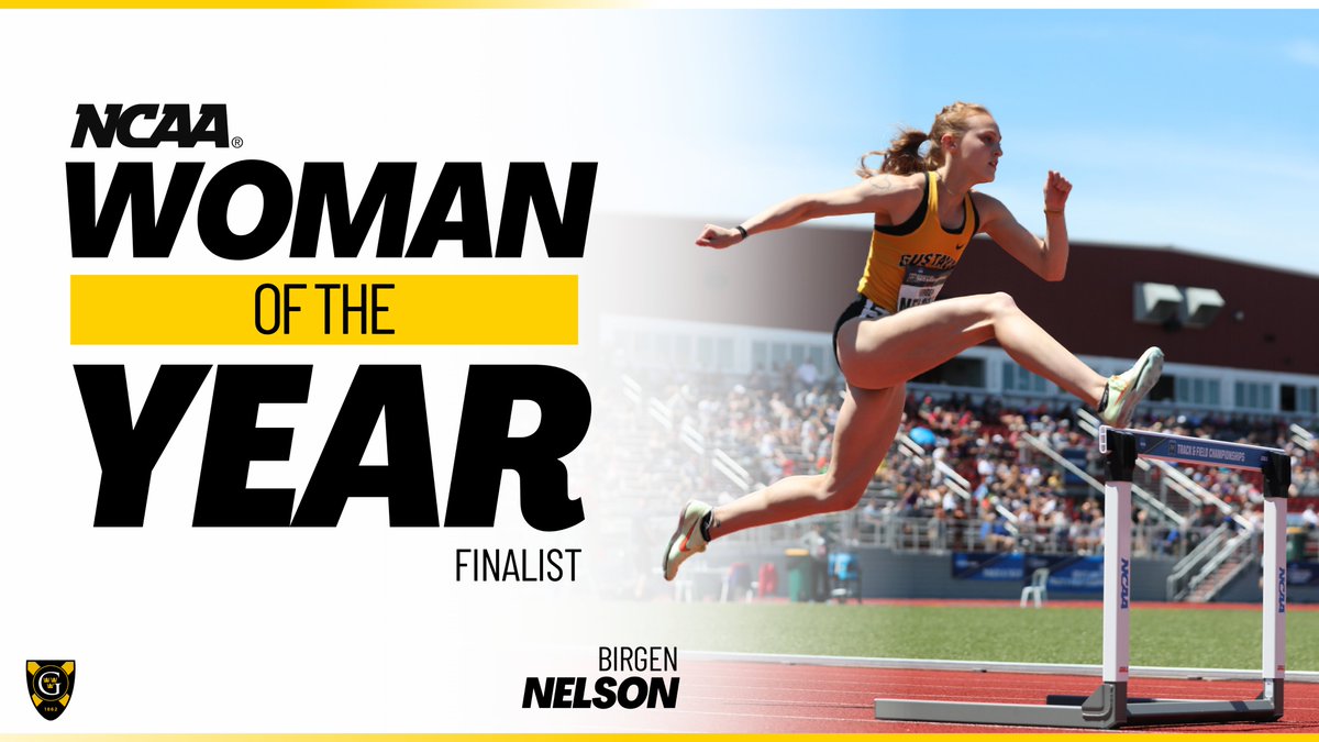 Former @GustieTFXC standout Birgen Nelson named a Top 30 honoree for the @NCAA Woman of the Year

Release: gogusties.com/news/2023/10/2…

#GoGusties | #whyGustavus | #d3tf | #NCAAWOTY