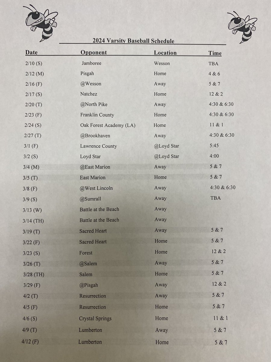 EnterpriseBase2's tweet image. 2024 Varsity/Jr. High Baseball schedules! Look forward to seeing you all soon at Terry Brister Field!  ⚾️ #jacketbaseball #deservevictory