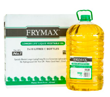 Currently selling two ten litre bottles of Frymax for just £40.99!

Product combines the premium quality and reassurance of Frymax with the convenience of a liquid oil format!

Call us today to place your order on 02077339539