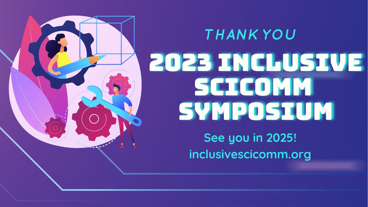 MetcalfURI's tweet image. Thanks to all who attended the in-person Inclusive SciComm Symposium - we had nearly 200 attendees and over two dozen interdisciplinary sessions. We&apos;ve still got one more virtual day left! You can catch the keynotes at ow.ly/j4e550PZlIm. Let&apos;s do it again in 2025! #iscs23