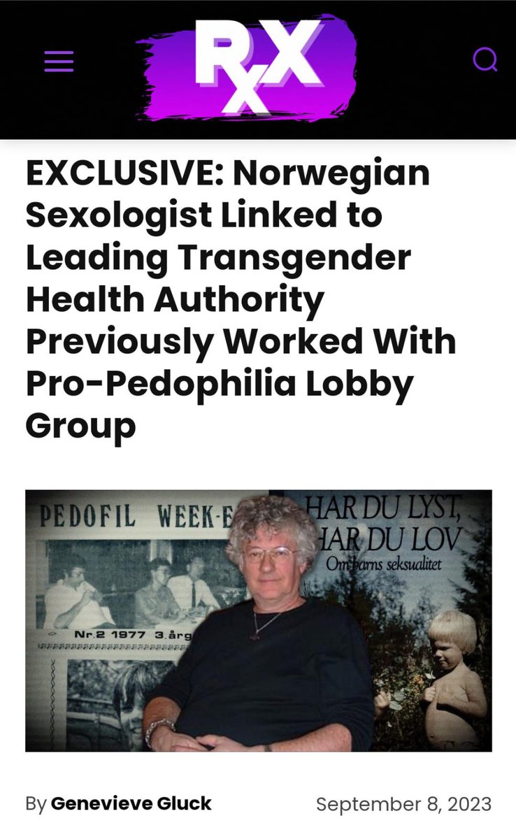 Reduxx has received notice from Google that one of our articles is being removed from search results in some or all of the European Union. The article linked a pro-pedophile sexologist to the World Professional Association for Transgender Health. FULL STATEMENT: