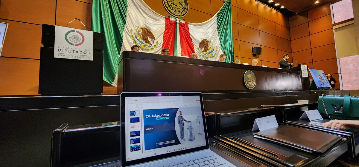Todo listo en el foro para legislar la #IA en <a href="/Mx_Diputados/">H. Cámara de Diputados</a>