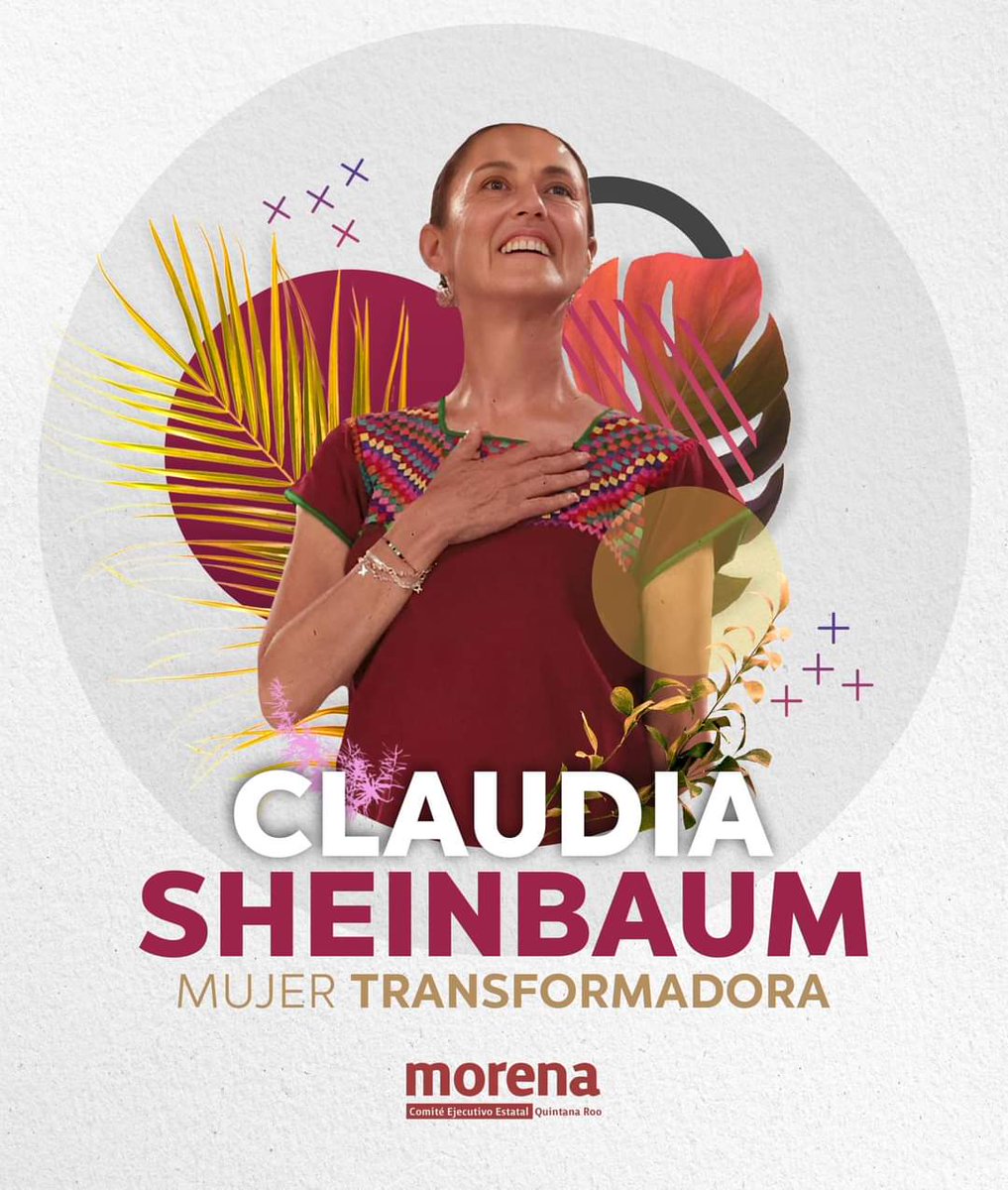 Claudia, siempre cercana y decidida, es la líder que México necesita. Su trabajo incansable para todo el pueblo, su compromiso con la transformación son motivo de celebración y victoria.

#ClaudiaSheinbaum