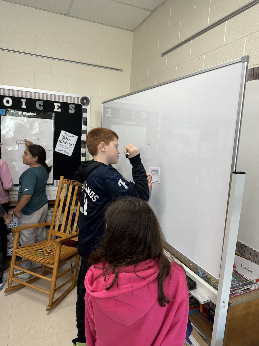 When you’re in a thinking classroom, the first write on a new board is so exciting! <a href="/pgliljedahl/">Peter Liljedahl</a>