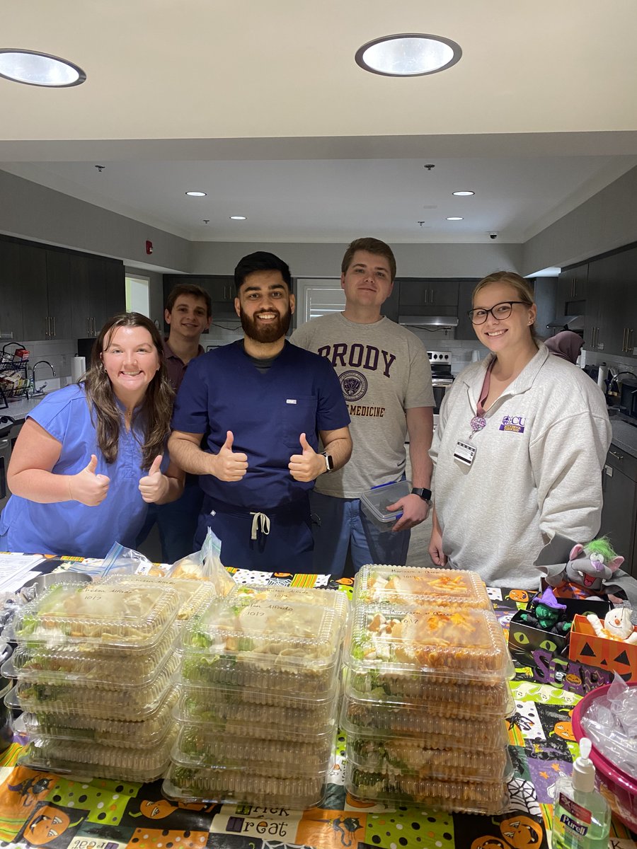 Distinctly Brody (@brodydistinctly) on Twitter photo Our <a href="/ECUBrodySOM/">ECU Brody School of Medicine</a> Service-Learning M2 Scholars recently worked together at the local Ronald McDonald House to make a meal for the residents, supporting the <a href="/RMHCENC/">RMHC of Eastern NC</a> Mission and families during their health care journey! Our <a href="/ECUBrodySOM/">ECU Brody School of Medicine</a> Service-Learning M2 Scholars recently worked together at the local Ronald McDonald House to make a meal for the residents, supporting the <a href="/RMHCENC/">RMHC of Eastern NC</a> Mission and families during their health care journey!