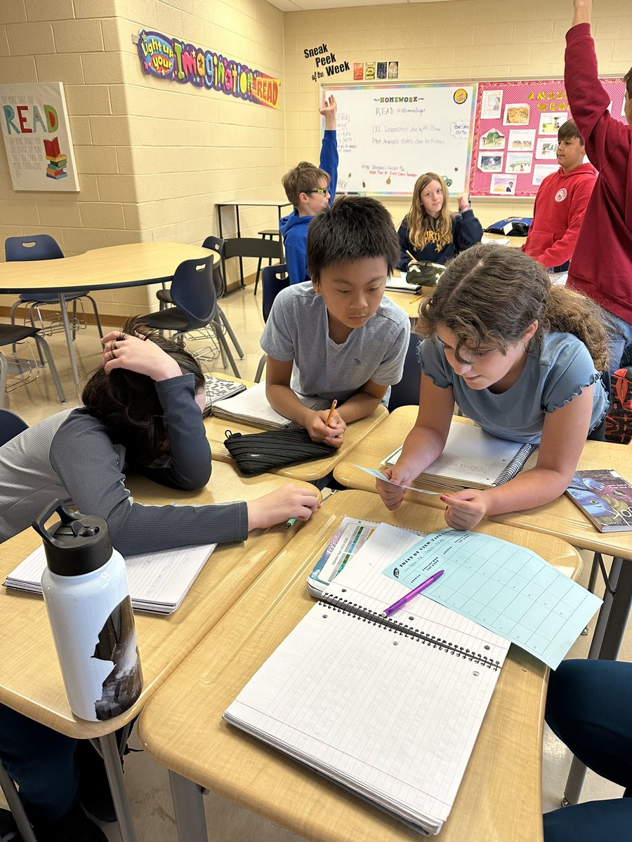 Some awesome group work to analyze the point of view of different scenarios! #PennDelcoProud #TeamworkMakesTheDreamWork