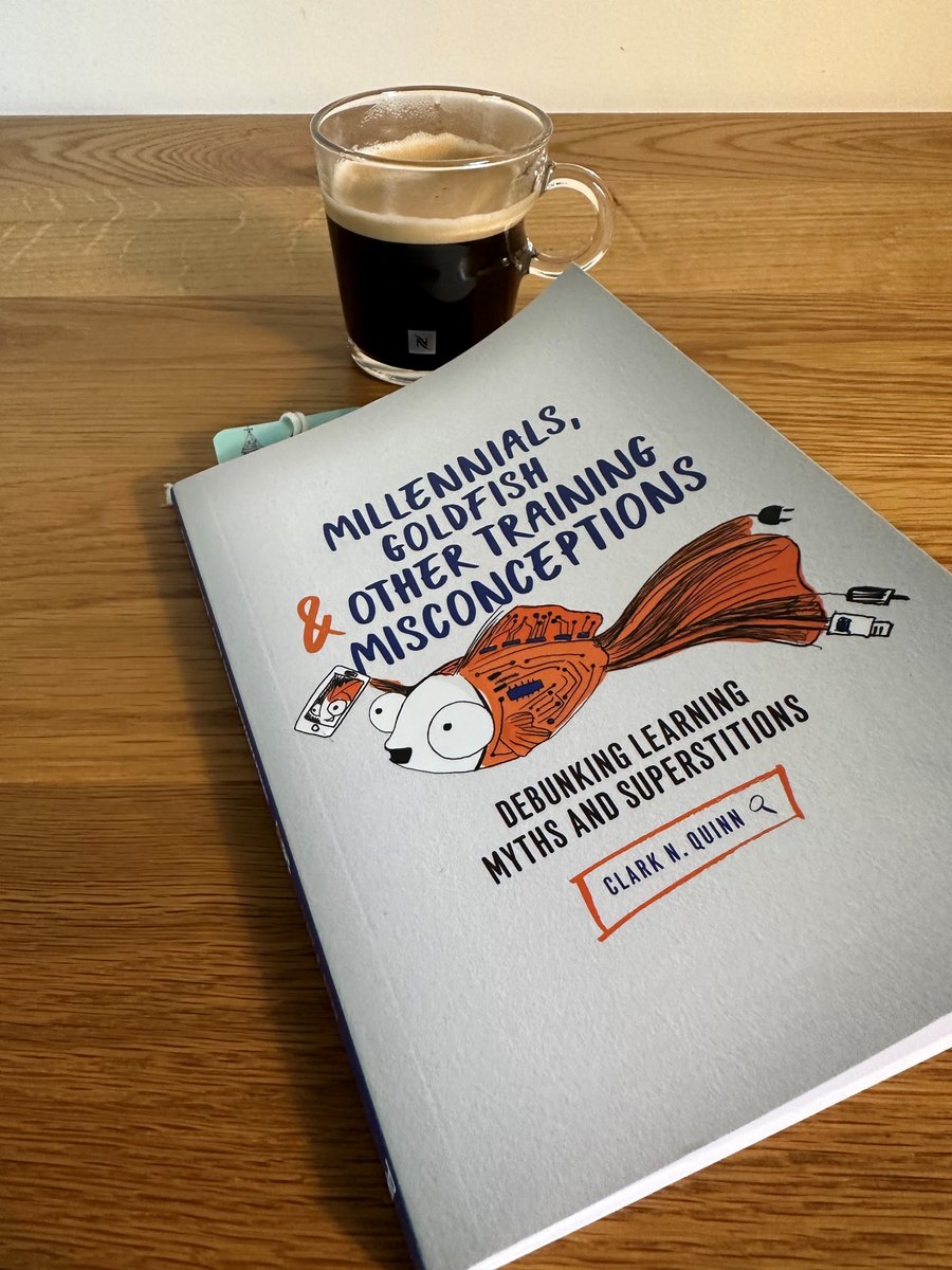 PeopleBusiness1's tweet image. Our latest #bookreview is on “Millennials, Goldfish and other Misconceptions” by Clark N. Quinn. An empowering read which gives #learningprofessionals a quick reference guide to flick through when designing materials. Worth checking out.
peoplebusiness.co.uk/millennials-go…