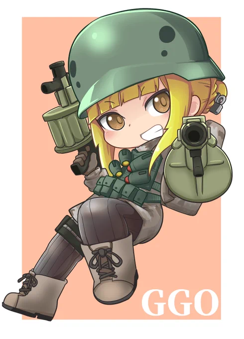 pixivリクエストよりGGOのフカ次郎を描かせて頂きました次のアニメも楽しみですね#コミッション #GGO 