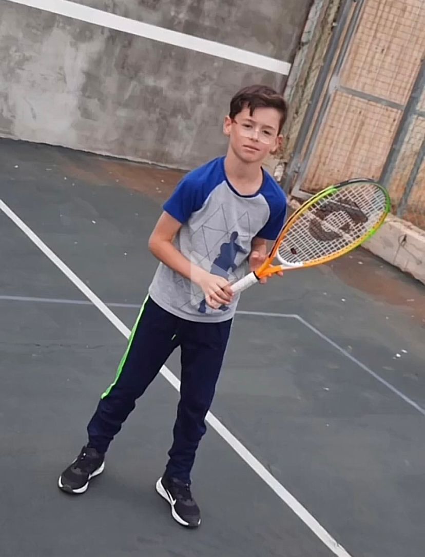AmbassadorVilan's tweet photo. Dear @DjokerNole,
This young Israeli boy called Ohad is a big fan of yours. 
He has a deep love for sports and plays tennis a few times a week.
Unfortunately, not any more.
He was kidnaped by #HamasTerrorists on October 7th. 
Today is his 9th birthday, and he’s probably alone in some dark room in Gaza.
Please send him a birthday wish and support the unconditional release of all hostages held by Hamas, including more than 30 babies and kids!