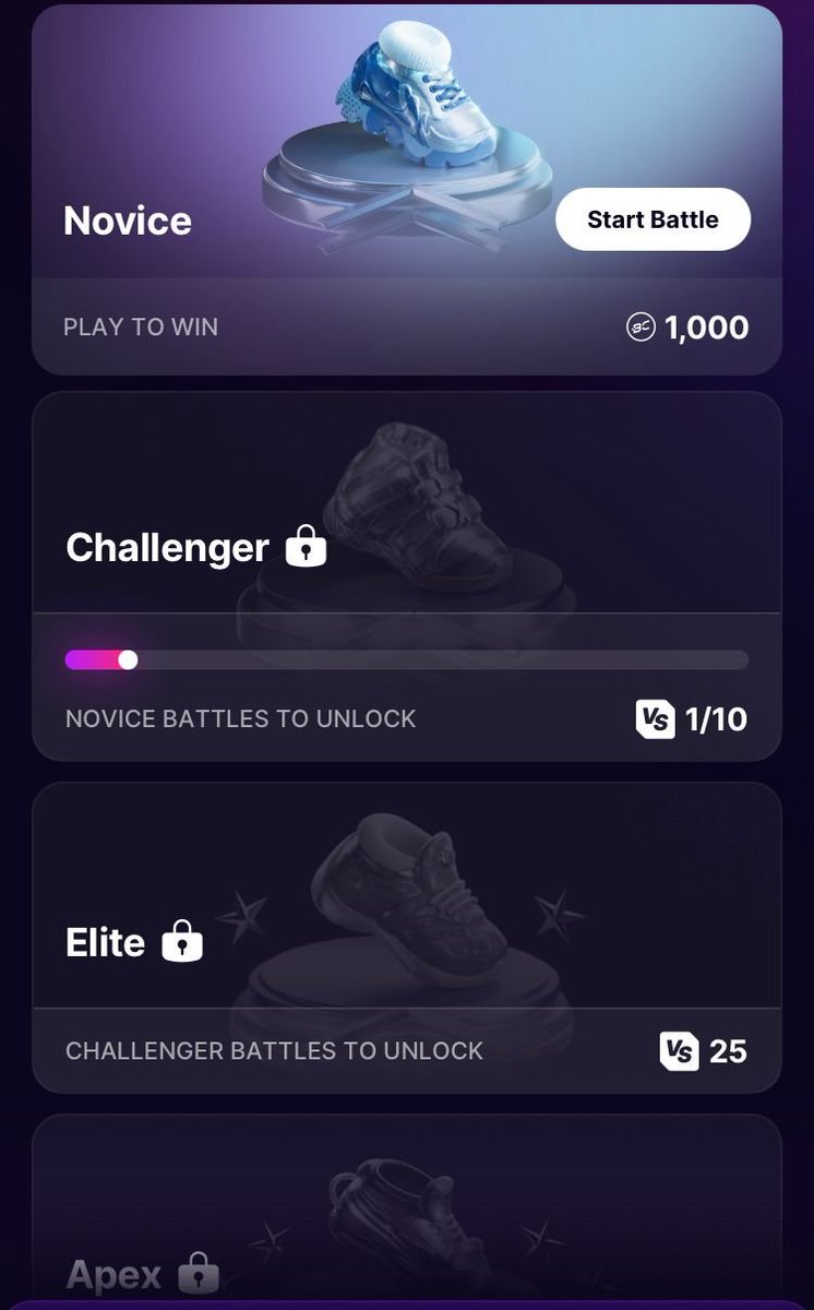 promoteswc's tweet image. Sweat Heroのアリーナ対戦では、対戦するほど次のレベルのアリーナを解放できます!👟
まだの人は今すぐチュック!